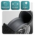 VOUNOT - Lot de 2 Roue gonflable robuste 3.5-4 pour chariot brouette alesage 16mm 260x85mm metal - vignette