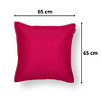 SOO  SANTAI - Coussin piscine flottant 65x65 cm rose – billes incluses (à remplir) – intérieur / extérieur (CF6565-3-SET) - vignette