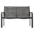 HESPERIDE - Salon de jardin Piazza 4 places gris graphite - vignette