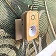 AVIDSEN - Carillon sans fil sans pile branchement sur prise 230 V technologie Kinétic Bamboo Plug - Avidsen - 102513 - vignette