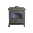 GODIN - Poêle à Bois 9kw Anthracite Gris - 389154ANTHRACITE - vignette
