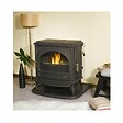 GODIN - Poêle à Bois Fonte 9kw Anthracite - 366106ANTHRACITE - vignette