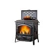 NORDICA - Poêle à Bois Fonte 4.9kw Noir Antracite - ISOTTACCLEAN - vignette