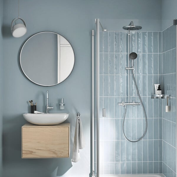 GROHE - Flexible de douche VitalioFlex 175 cm chromé - large