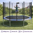 KANGUI - KANGUI Trampoline rond Ø360cm avec filet de sécurité - RALLI 360 - vignette