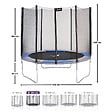 KANGUI - Trampoline rond Ø 250cm avec filet, échelle, bâche et kit ancrage - RALLI 250 - vignette