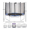 KANGUI - KANGUI Trampoline rond Ø300cm avec filet de sécurité - RALLI 300 - vignette