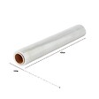 PACK AND MOVE - Pack and Move - Lot 2 Films Étirables - 0,45 x 100 m - Protection, Emballage, Déménagement - Anti rayures - Anti frottements - Imperméable - vignette
