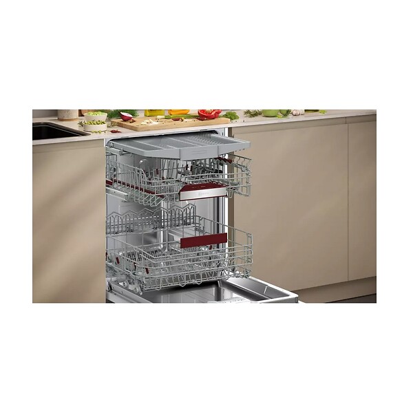 NEFF - lave-vaisselle 60cm 14 couverts 42db tout intégrable - S177ECX17E - large