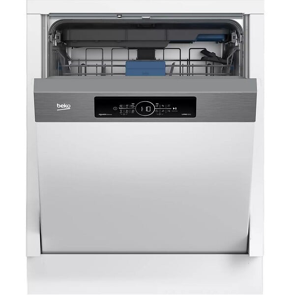 BEKO - lave vaisselle 60cm 15 couverts 41db intégrable avec bandeau - BDSN36540XP - large