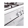 GLEM - cuisinière gaz 57l 4 feux blanc - GA660CVMWH - vignette