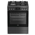 WHIRLPOOL - Cuisinière Gaz 72l 4 Feux Anthracite - W6G8LCSWA - vignette