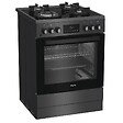 WHIRLPOOL - Cuisinière Gaz 72l 4 Feux Anthracite - W6G8LCSWA - vignette