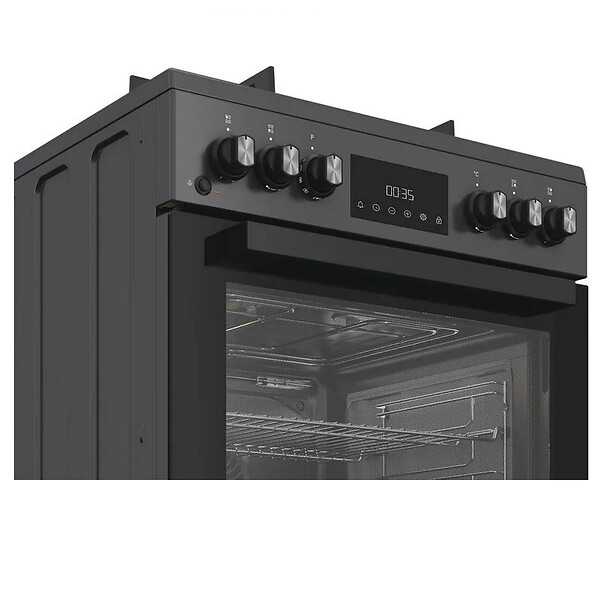 WHIRLPOOL - Cuisinière Gaz 72l 4 Feux Anthracite - W6G8LCSWA - large