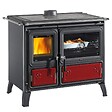 NORDICA - Cuisinière à Bois 8.7 Kw Bordeaux - MILLY.16BORDEAUX - vignette
