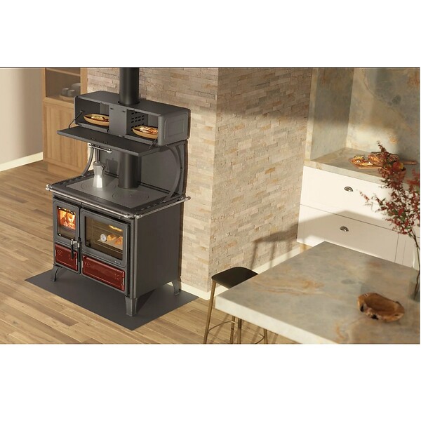 NORDICA - Cuisinière à Bois 8.7 Kw Bordeaux - MILLY.16BORDEAUX - large