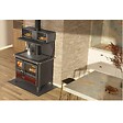 NORDICA - Cuisinière à Bois 8.7 Kw Bordeaux - MILLY.16BORDEAUX - vignette