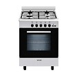 GLEM - Cuisinière Gaz 67l 4 Feux Inox - GA660CMIX - vignette