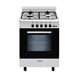 GLEM - Cuisinière Gaz 67l 4 Feux Inox - GA660CMIX - vignette