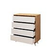 HABITAT ET JARDIN - Commode en bois "Suvera" - 70 x 40 x 86 cm - Beige - vignette