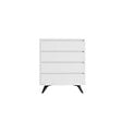 HABITAT ET JARDIN - Commode en bois "Suvera" - 70 x 40 x 86 cm - Blanc - vignette