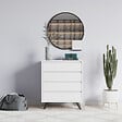 HABITAT ET JARDIN - Commode en bois "Suvera" - 70 x 40 x 86 cm - Blanc - vignette