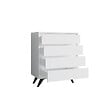 HABITAT ET JARDIN - Commode en bois "Suvera" - 70 x 40 x 86 cm - Blanc - vignette