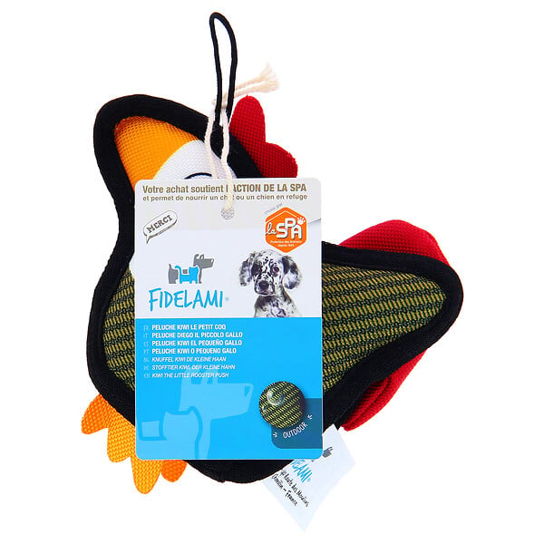 FIDELAMI - peluche kiwi le petit coq - large