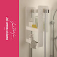 JACOB DELAFON - Pack baignoire bain douche antidérapante 170 x 90 Neo blanc mat - v.gauche + pare bain noir mat + tablier - vignette
