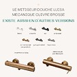 ESSEBAGNO - Luisa mitigeur douche mécanique cuivre brossé - vignette