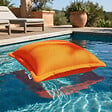 SOO  SANTAI - Coussin piscine flottant 65x65 cm orange – billes incluses (à remplir) – intérieur / extérieur (CF6565-6-SET) - vignette