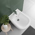 OTITEC - Bidet suspendu - 52 x 37 x 29 cm - Blanc - CLEO - vignette