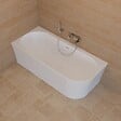 SPALINA - Baignoire Ilot Cosmic 170 gauche blanche 170 x76 x58 cm, by SPALINA - vignette