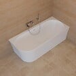SPALINA - Baignoire Ilot Cosmic 170 droite blanche 170 x76 x58 cm, by SPALINA - vignette