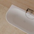 SPALINA - Baignoire Ilot Cosmic 170 droite blanche 170 x76 x58 cm, by SPALINA - vignette