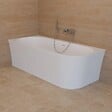 SPALINA - Baignoire Ilot Cosmic 180 gauche blanche 180 x80 x58 cm, by SPALINA - vignette