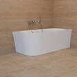 SPALINA - Baignoire Ilot Cosmic 160 droite blanche 160 x76 x58 cm, by SPALINA - vignette