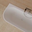 SPALINA - Baignoire Ilot Cosmic 180 droite blanche 180 x80 x58 cm, by SPALINA - vignette