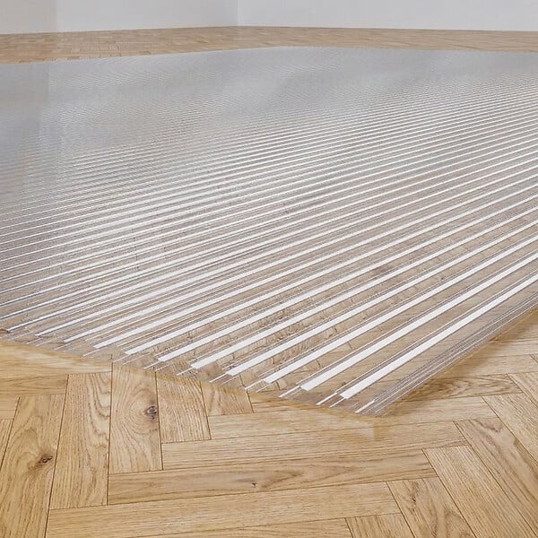OTITEC - Pare-baignoire flûté – 80 x 140 cm – Or brossé – LIVIA - large