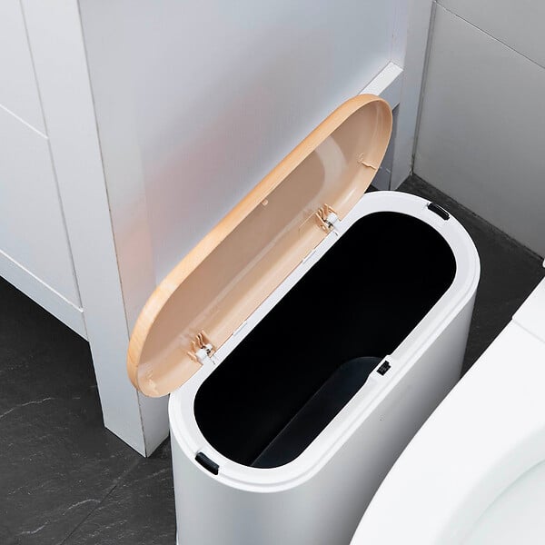 KITCHEN MOVE - Poubelle de salle de bain push ALDO 10L - large
