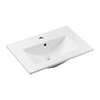 OTITEC - Vasque à encastrer rectangulaire - 60 x 39 cm - Blanc brillant - AUREA - vignette