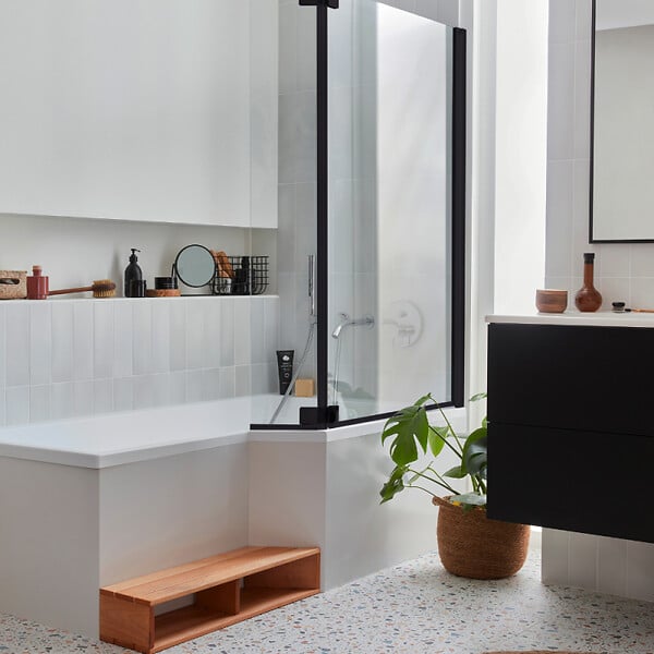 JACOB DELAFON - Baignoire bain douche 170 x 90 Neo version droite + tablier - large
