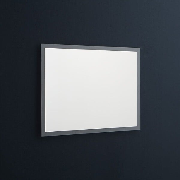 KIAMAMI VALENTINA - Miroir Avec Cadre Rétroéclairé Avec Led 80X60 Cm Réversible - large