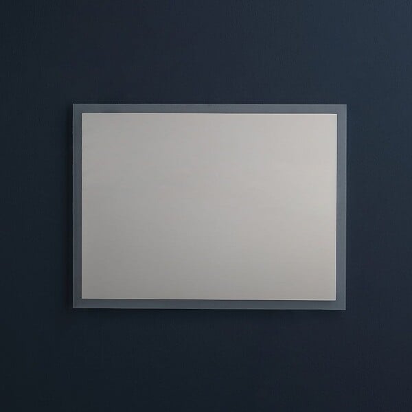KIAMAMI VALENTINA - Miroir Avec Cadre Rétroéclairé Avec Led 80X60 Cm Réversible - large