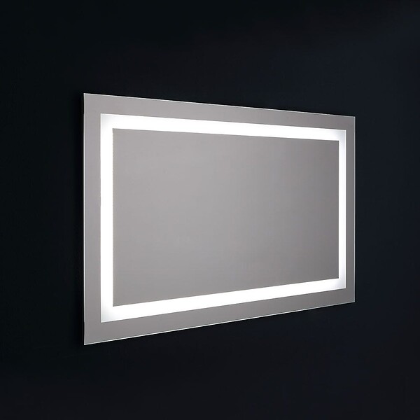 KIAMAMI VALENTINA - Miroir De Salle De Bain Avec Led Cm 120X70 Senseur Touch Réversible - large