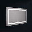 KIAMAMI VALENTINA - Miroir De Salle De Bain Avec Led Cm 120X70 Senseur Touch Réversible - vignette