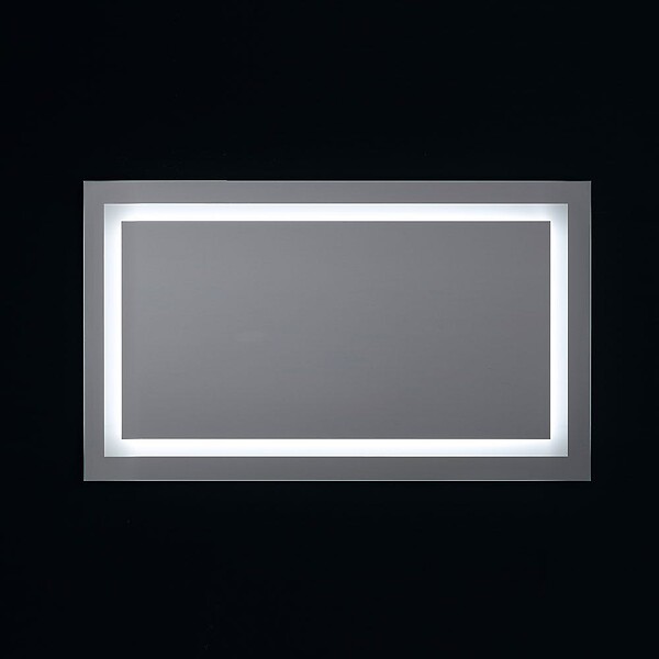 KIAMAMI VALENTINA - Miroir De Salle De Bain Avec Led Cm 120X70 Senseur Touch Réversible - large