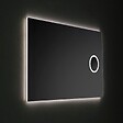 KIAMAMI VALENTINA - Miroir Rectangulaire Cm 120X70 Avec Miroir Grossissant Retroéclairé À Led Réversible - vignette