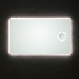 KIAMAMI VALENTINA - Miroir Rectangulaire Cm 120X70 Avec Miroir Grossissant Retroéclairé À Led Réversible - vignette