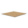 OVIALA - Table bistrot de jardin carrée inclinable 60 cm 4 places chevron - Opera - vignette